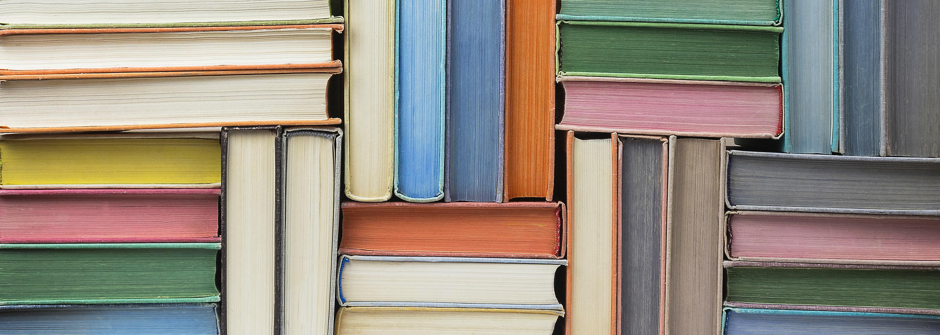 artfully eclectic tangle of books
